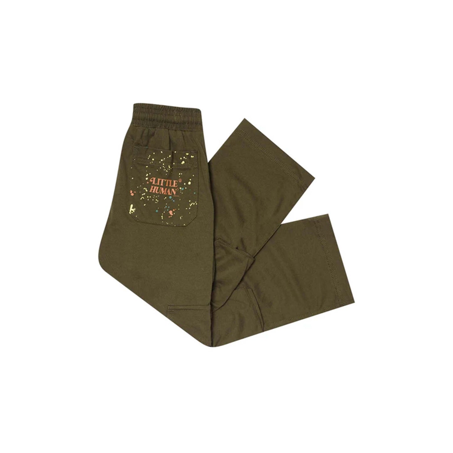 "PAINT SPLAT" LITTLE HUMAN™ CARGO PANTS IN OLIVE