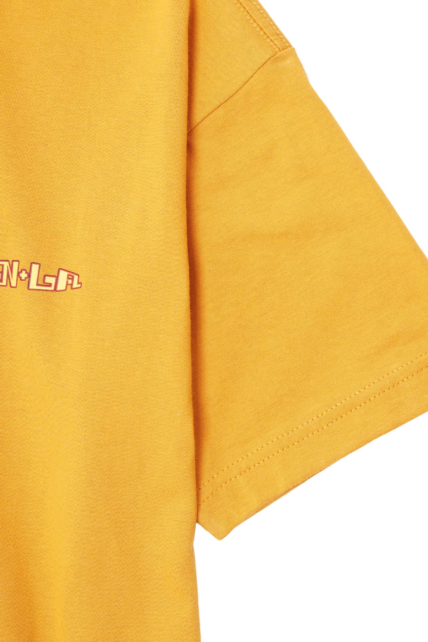 "THAI" LOGO TEE IN MUSTARD