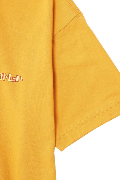 "THAI" LOGO TEE IN MUSTARD