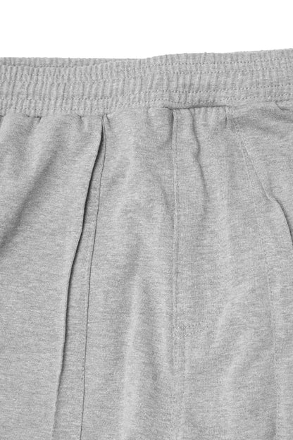 VEINS FRENCH TERRY PANTS IN HEATHER GREY