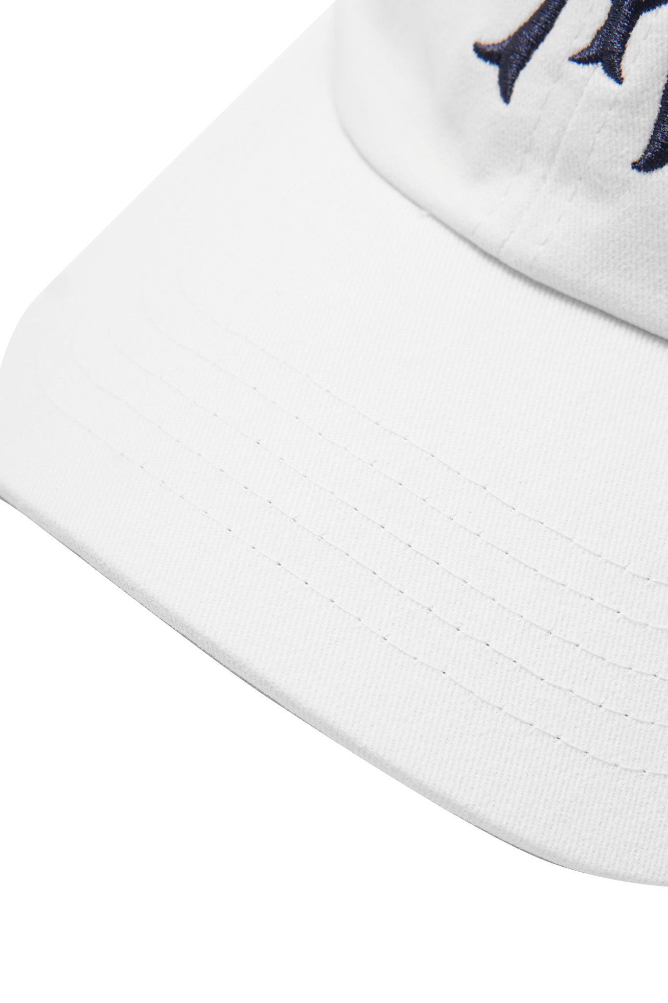 "HITTER" V3 6 PANEL HAT IN WHITE/NAVY
