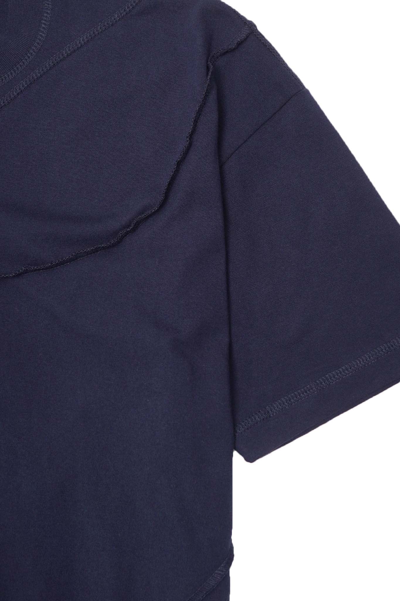 WAVE TEE IN NAVY