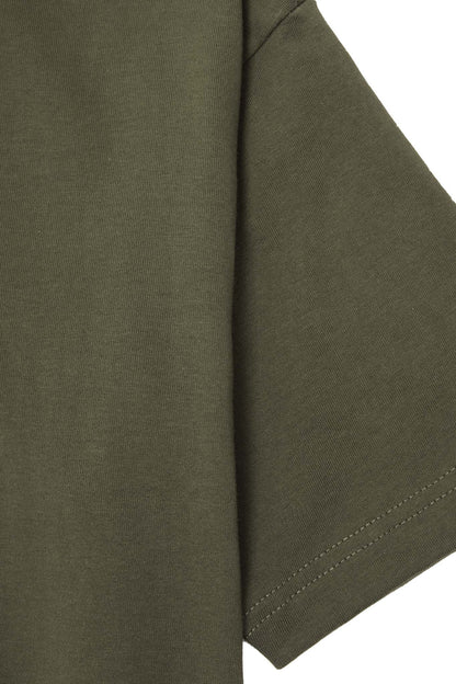 "ETERNAL RYTHM"  ULTRA HEAVY TEE IN OLIVE