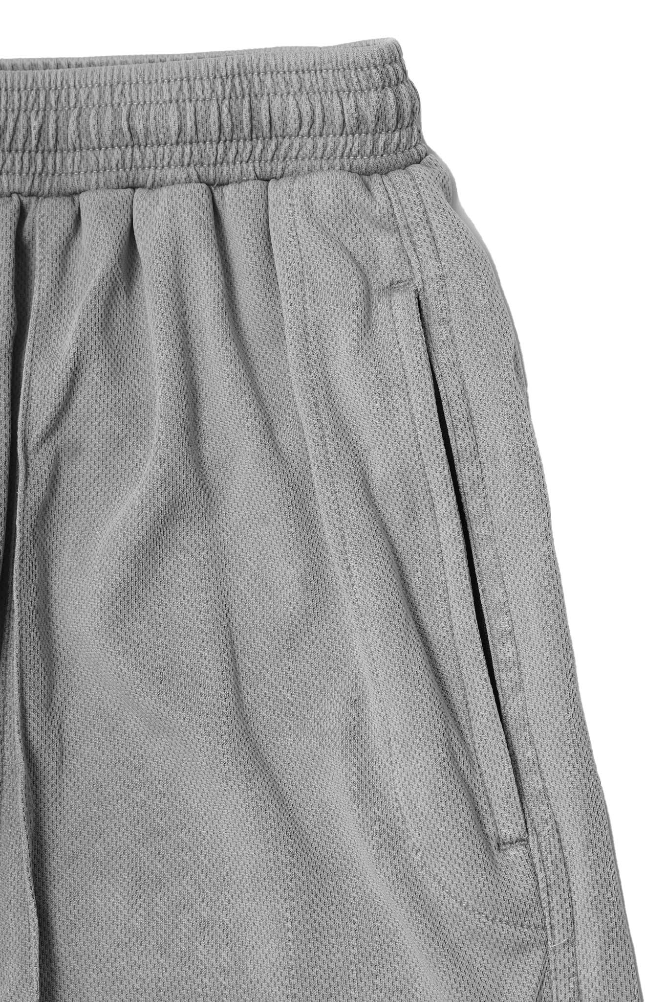 OVERPOCKET MESH SHORT IN STEEL