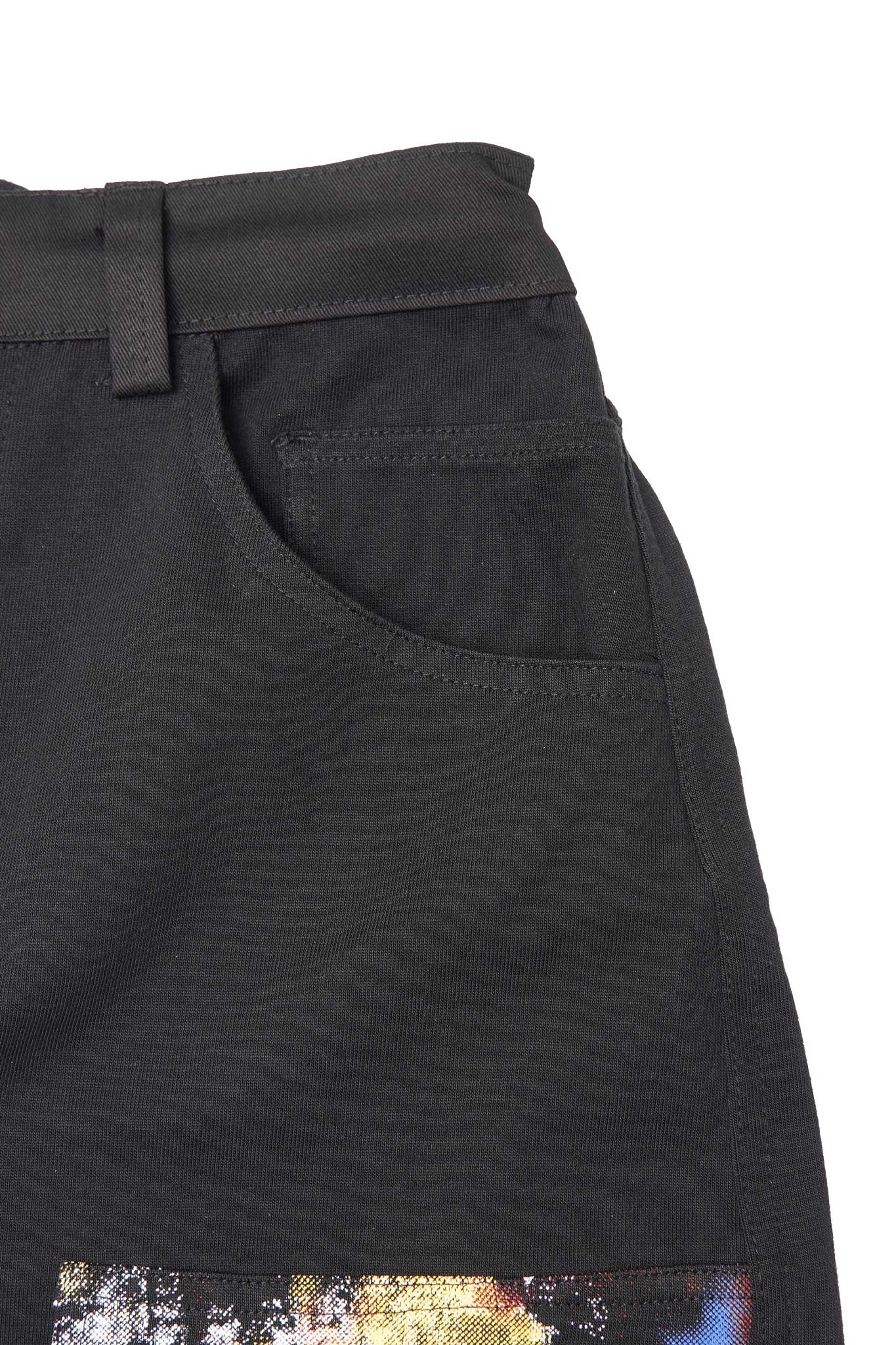 DOUBLE KNEE PHAT PANTS IN INK FALL