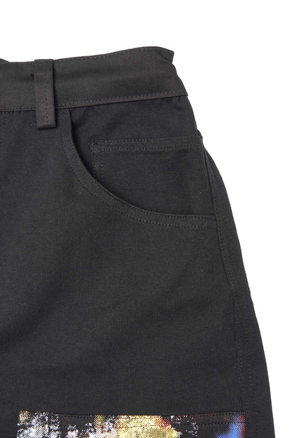 DOUBLE KNEE PHAT PANTS IN INK FALL
