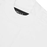 MOCK NECK TEE IN WHITE