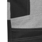 NEEDLEWORK SWEATSHORTS IN HEATHER GREY