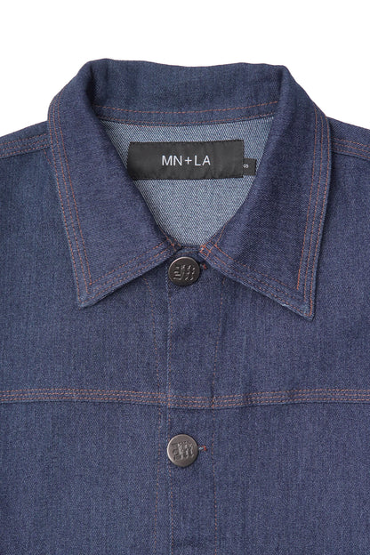 "COLD NAVY" TRUCKER JACKET