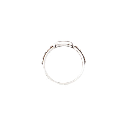 ANTHRACITE SILVA RING