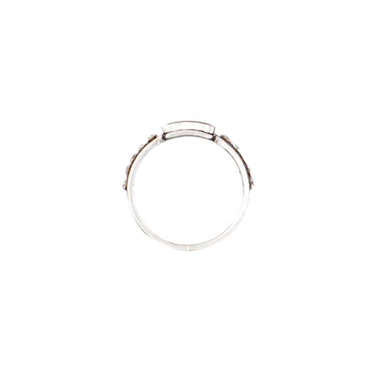 ANTHRACITE SILVA RING