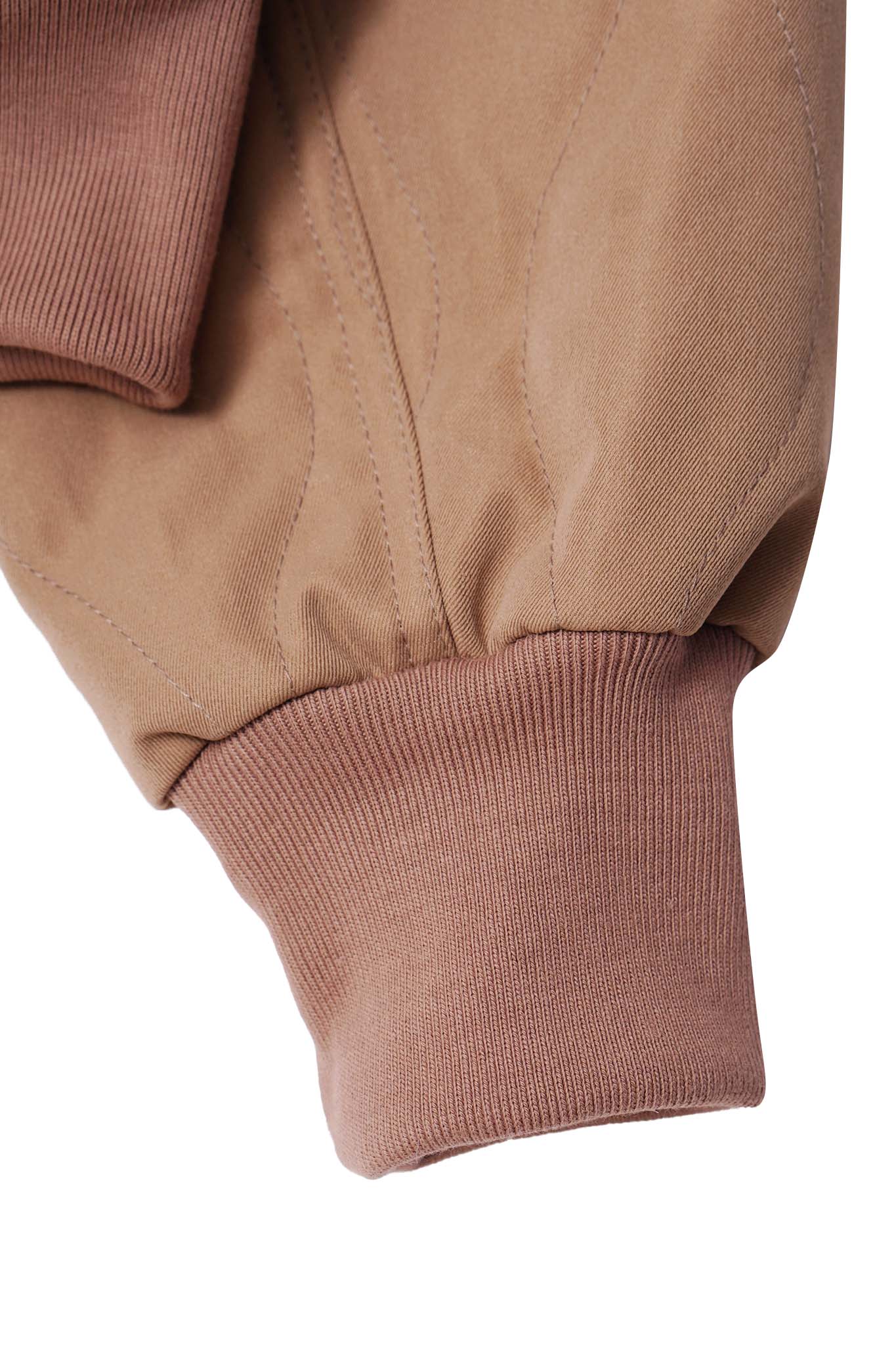 FLIGHT BOMBER JACKET IN CHAMPAGNE
