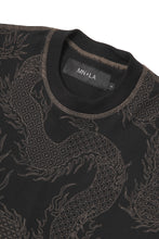 "YEAR OF THE DRAGON" BOX TEE IN ANTHRACITE