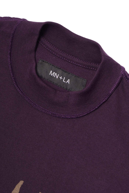 "HELL HOUNDS" TEE IN SHADOW PURPLE