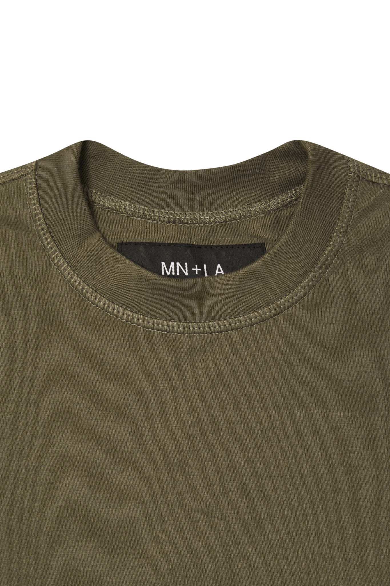 LOUNGE TEE IN OLIVE