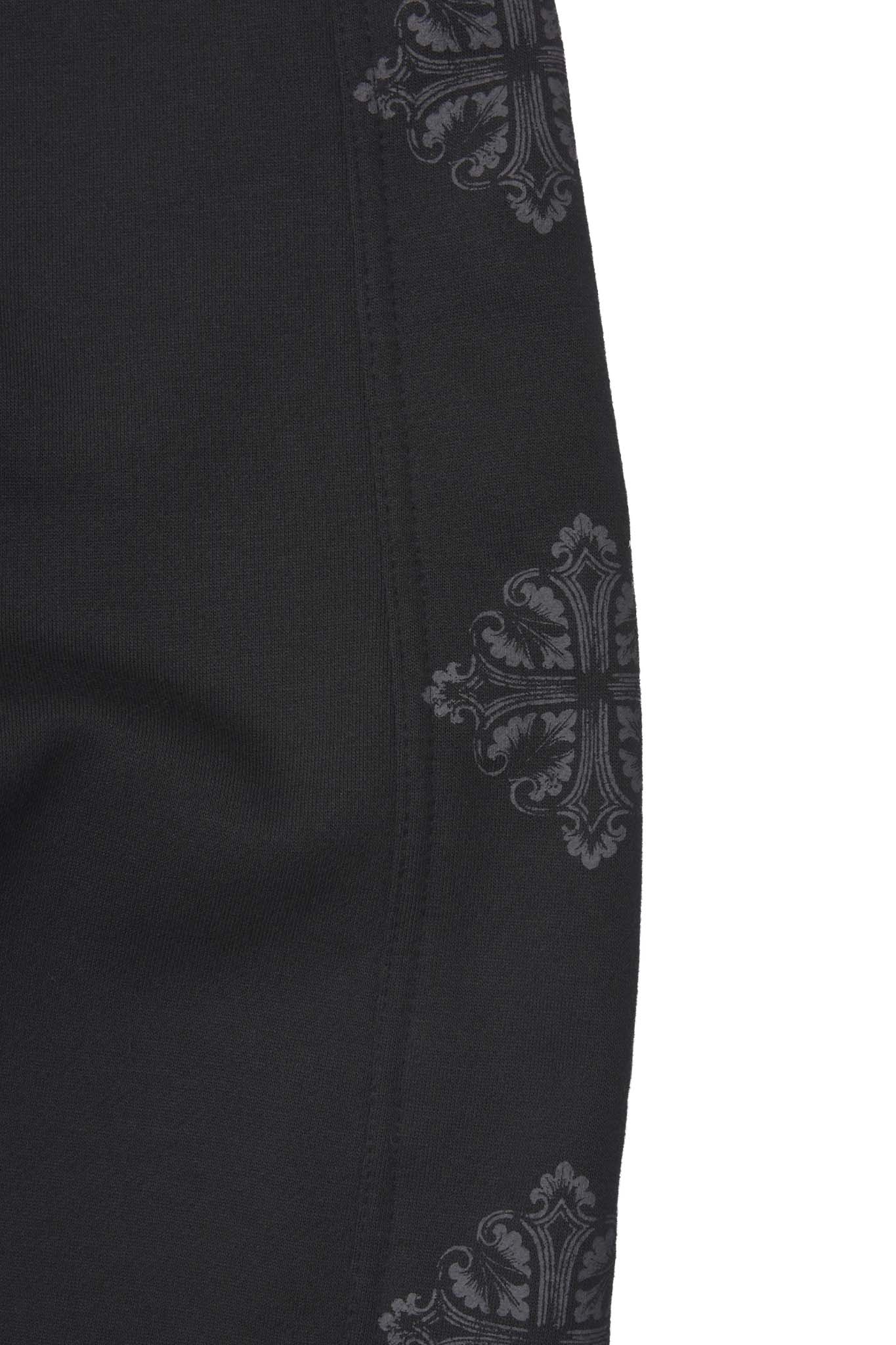 "IRON CROSS" PHAT PANTS IN CAVIAR