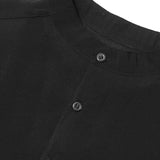 MANDARIN S/S SHIRT IN NOIR