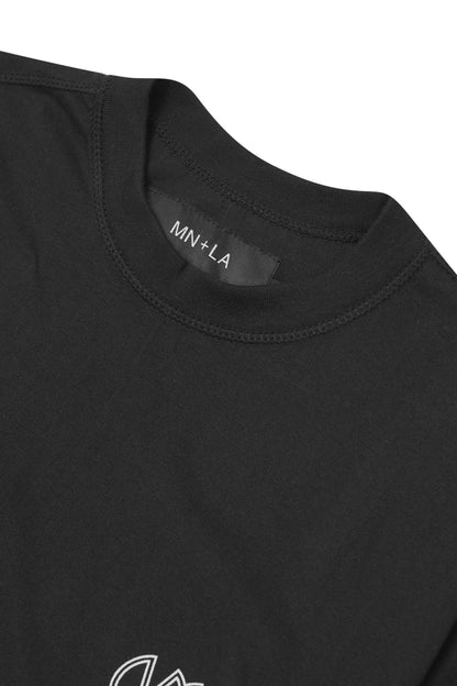 TWIN M'$ LOUNGE TEE IN CAVIAR