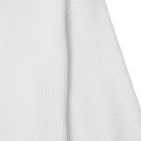 MILITIA LONGSLEEVE WAFFLE TEE V3 IN WHITE