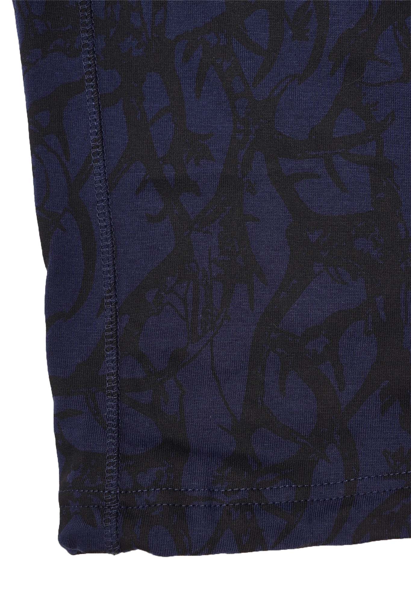"VINES AND THORNS" OVERPOCKET PHAT PANTS IN NAVY
