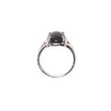 ANTHRACITE "STEEL FANGS" RING