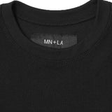 LOUNGE WAFFLE TEE IN ANTHRACITE
