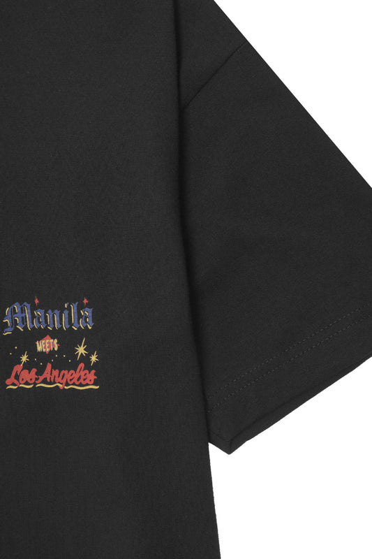 "MIDNIGHT MAGIC" TEE IN ANTHRACITE