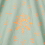 MN+LA™ BANDANA IN GREEN JUNE BEETLE