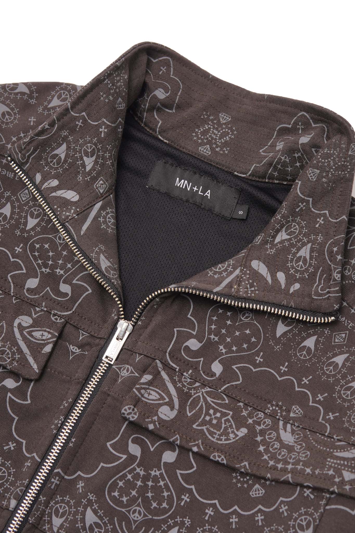 ROGUE WORK JACKET IN IRON PAISLEY