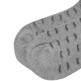 "PEACE PAISLEY" BANDANA SOCK IN STONE GREY
