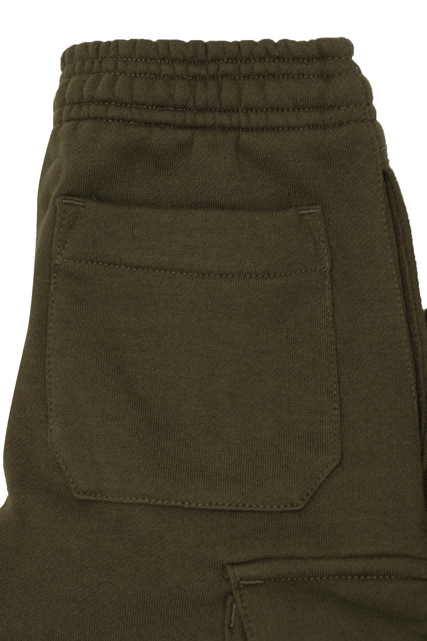 LITTLE HUMAN™ CARGO LOUNGE PANTS IN OLIVE