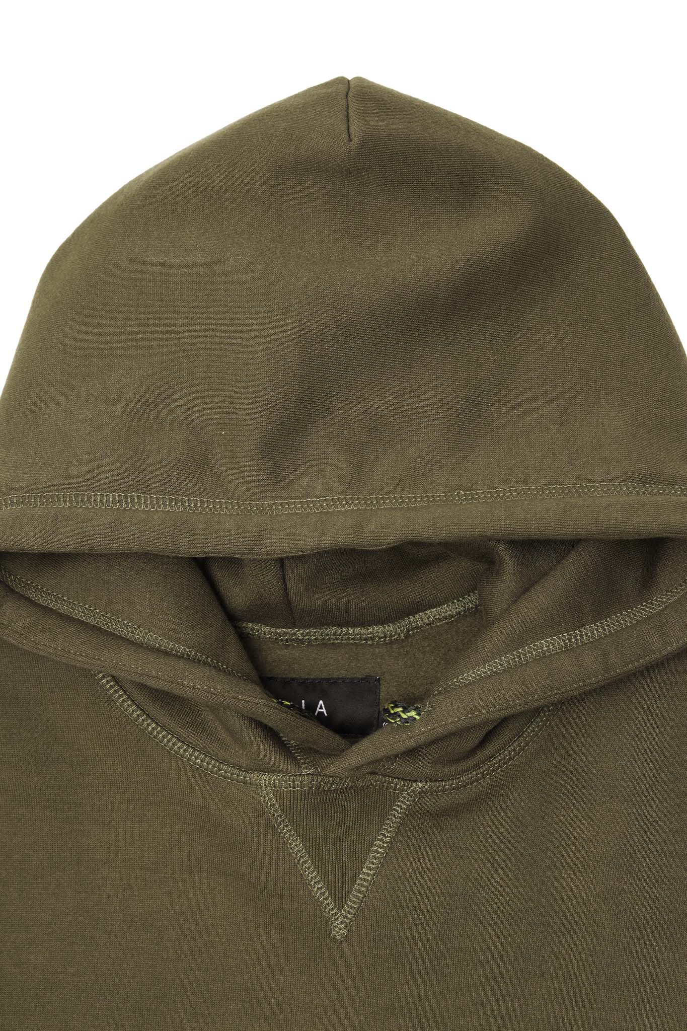 MILITIA HOODIE IN OLIVE