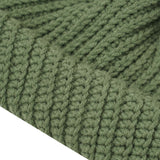 HAND KNIT FISHERMAN BEANIE (FERN)