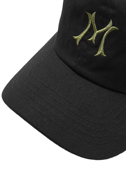 "HITTER" V3 6 PANEL HAT IN ANTHRACITE/OLIVE