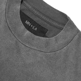 MOCK NECK LITE TEE IN CEMENT