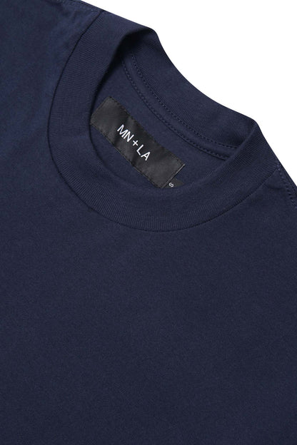 BOX TEE IN NAVY