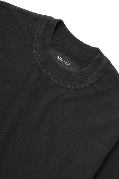 "FADED ANTHRACITE" MOCK NECK LITE TEE V3