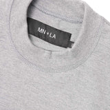 "LAST SUPPER" LONGSLEEVE TEE IN HEATHER GREY