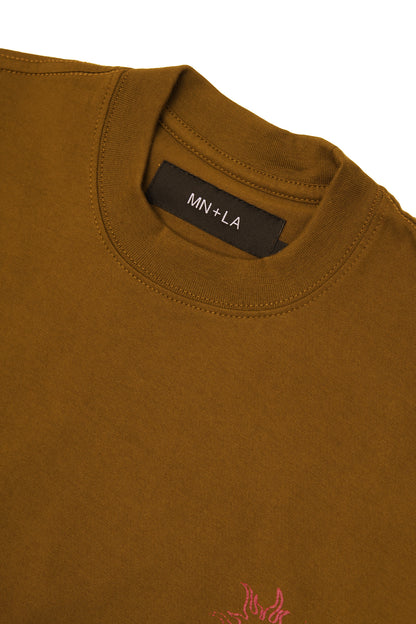 "POSITIVE FREQUENCIES" TEE IN RUST