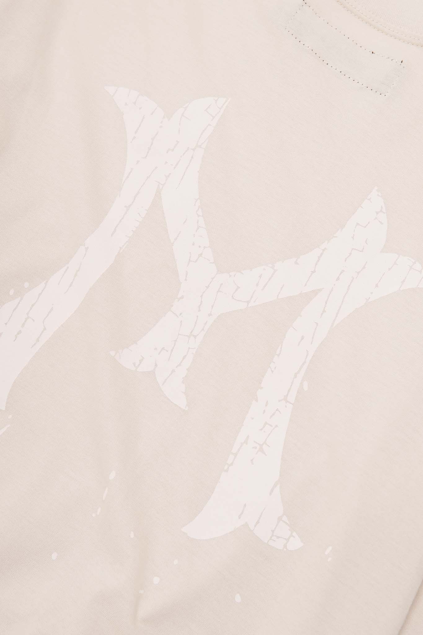 "HITTER" V3 MOCK NECK LITE TEE IN POWDER PINK