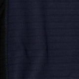 NEEDLEWORK MOCK NECK TEE IN MIDNIGHT