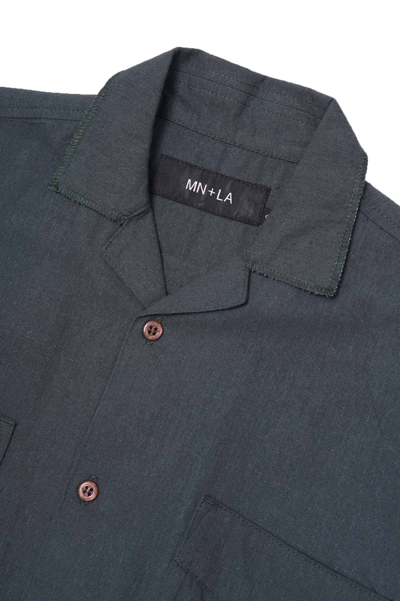 4 POCKET CUBAN SHIRT IN REGAL BLUE