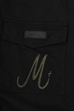 M+ VEINS PANTS IN CAVIAR