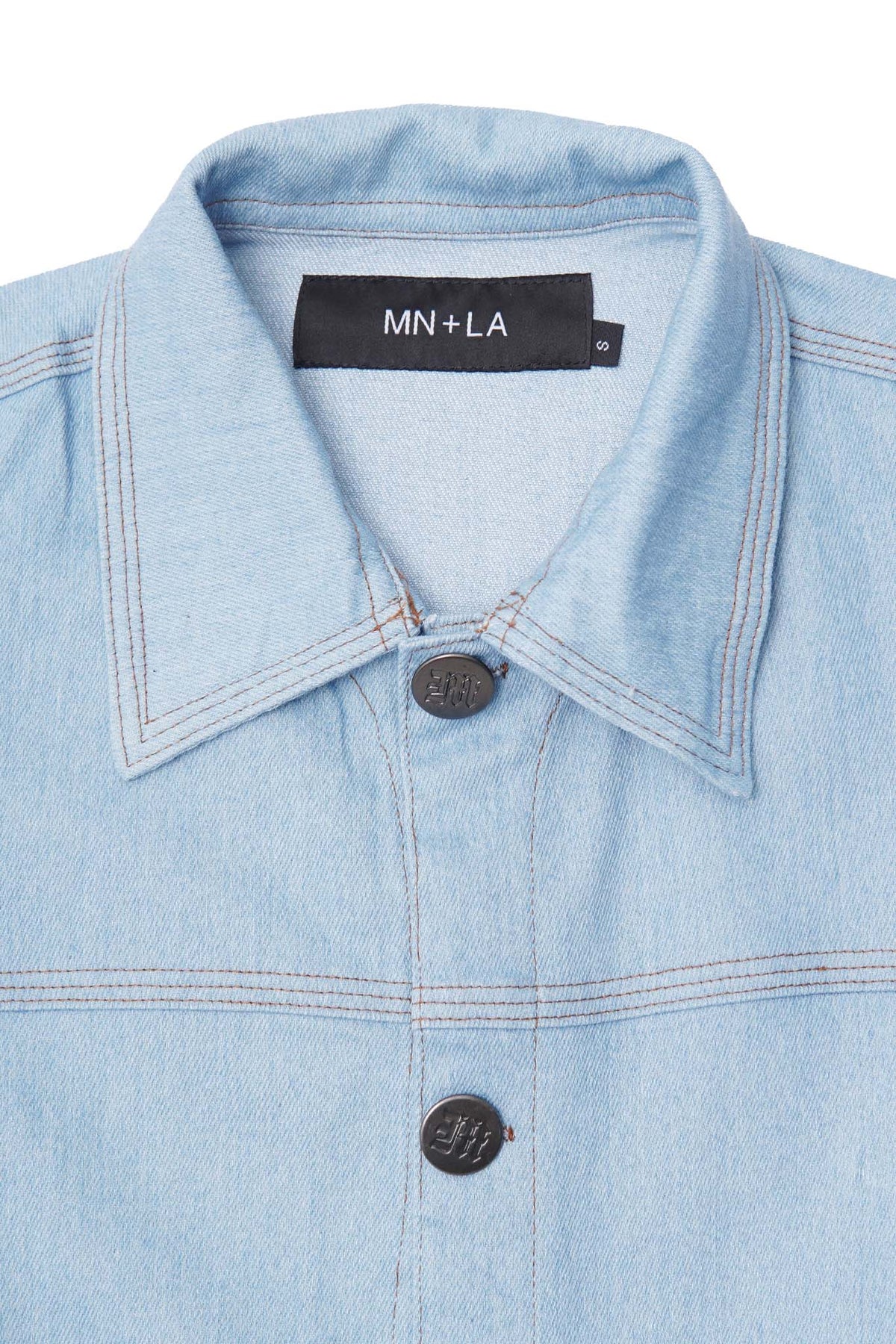 "VAPOR BLUE" TRUCKER JACKET