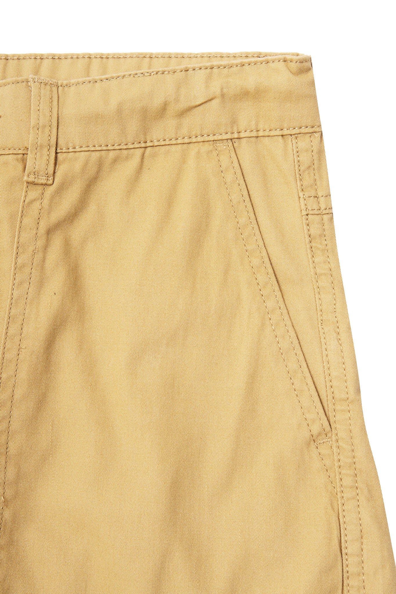 ROUTE SHORTS IN SAFFRON