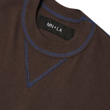 EXO™ MILITIA MOCK NECK TEE WOOD/AZURITE