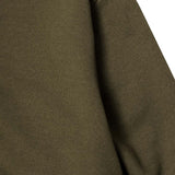 DECONSTRUCTED HOODIE IN OLIVE