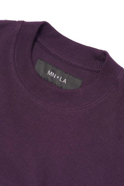 "CHOKE" TEE IN SHADOW PURPLE