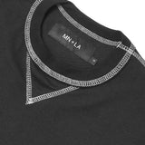 WAFFLE EXO™ MILITIA BOX TEE IN BLACK BONE