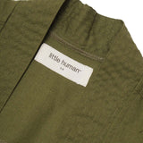 LITTLE HUMAN™ S/S DRAPE IN OLIVE